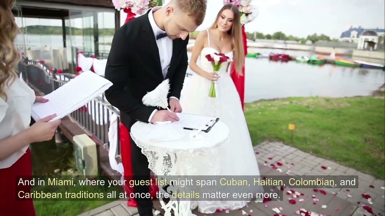 Wedding Event Management in Miami & Hialeah FL | What South Florida Couples Really Need