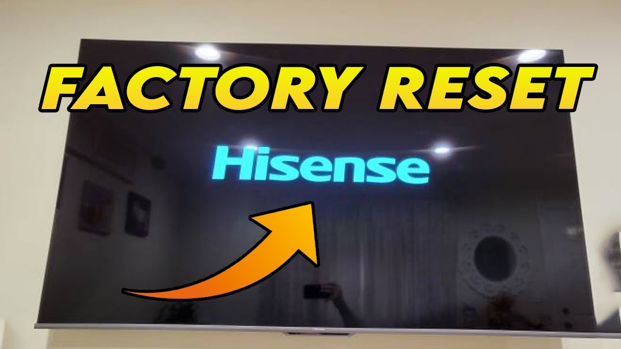 Как сбросить настройки телевизора Hisense до заводских