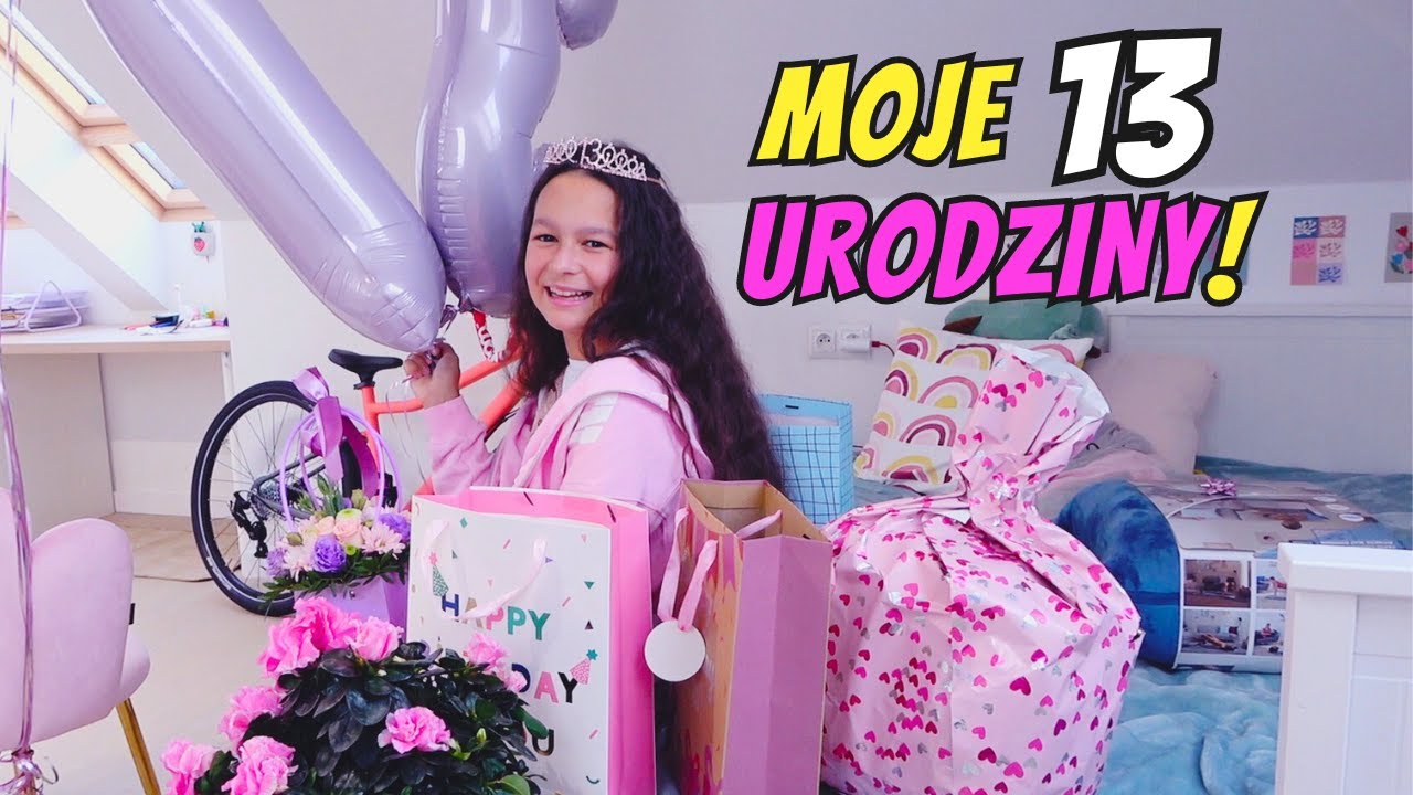 MOJE 13 URODZINY - Dzień Niespodzianek!🎁🥳