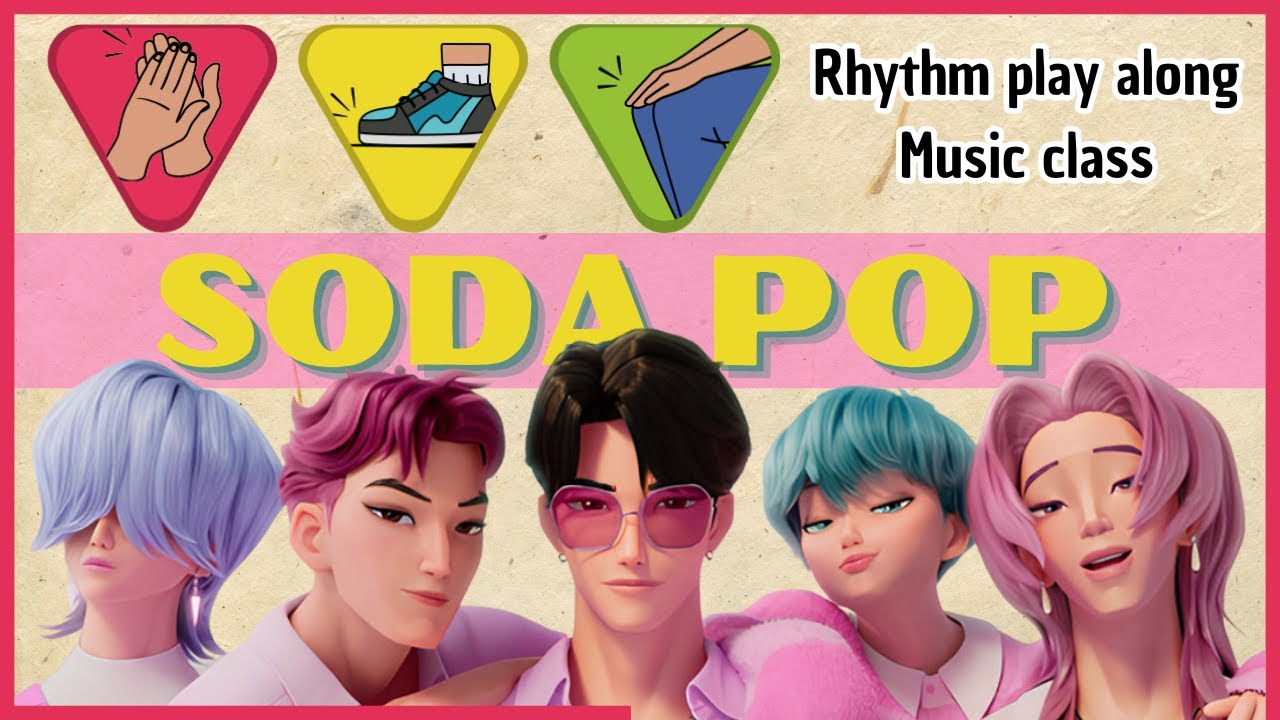 Soda Pop – BODY PERCUSSION | Saja Boys (K-Pop Classroom Rhythm Activity)