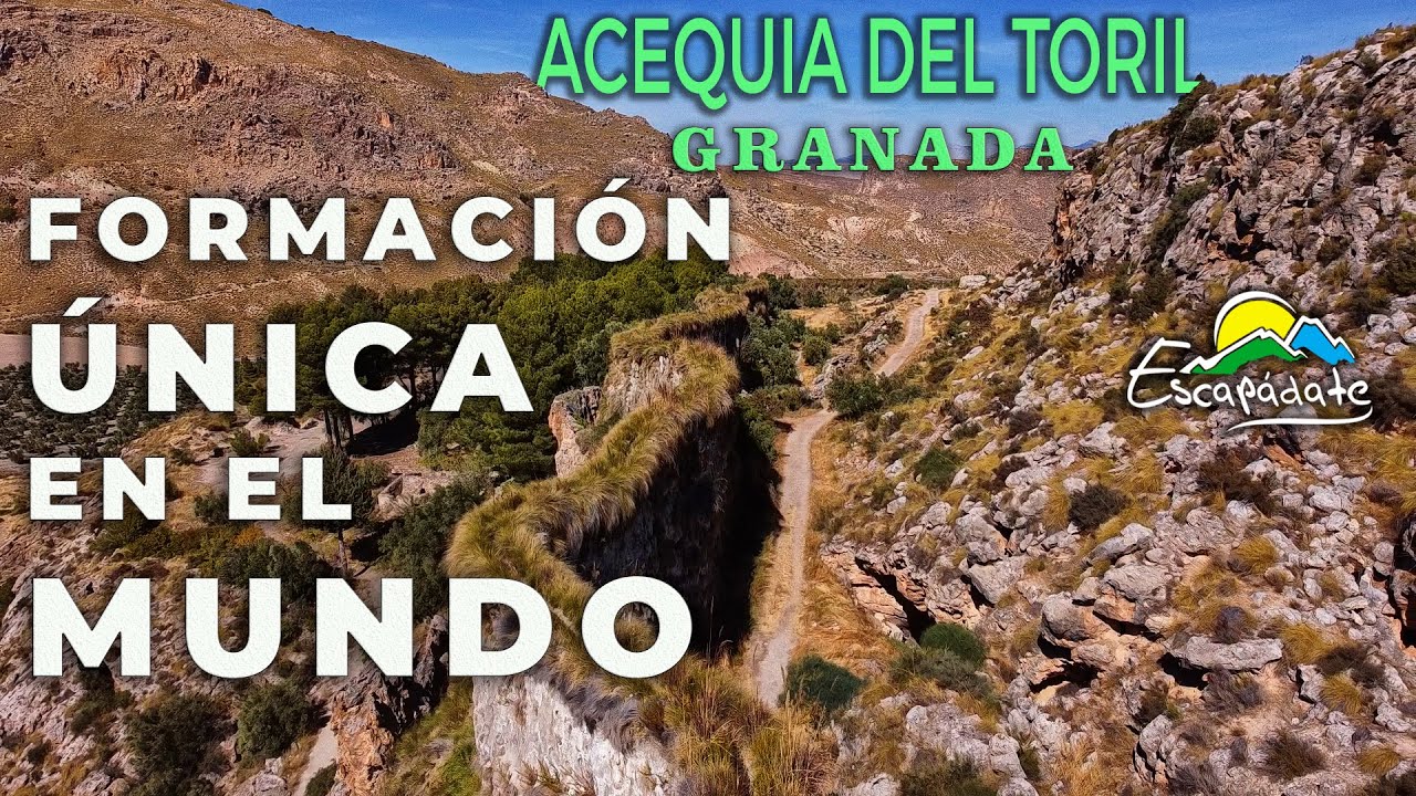 FORMACIÓN NATURAL UNICA EN EL MUNDO, ACEQUIA DEL TORIL, GRANADA