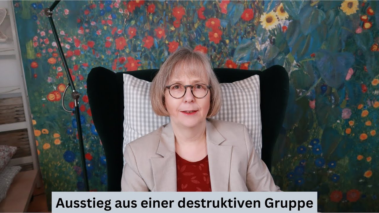 Ausstieg aus einer destruktiven Gruppe - wie geht das?