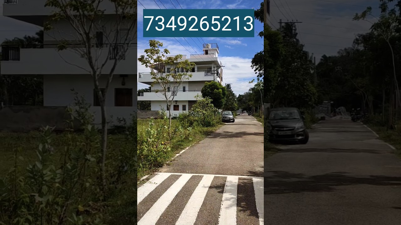AMAZING 30 X 50 S/W Corner Site For Sale Near Mysore City!