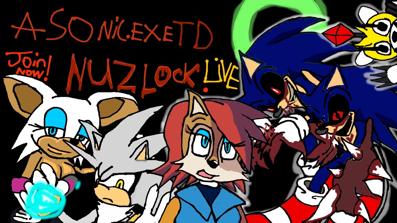 A sonic.exe crossover game? (playing td games live)