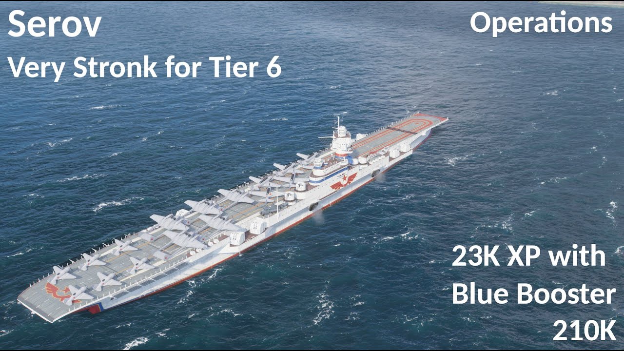 World of Warships - Serov - Operation Raptor Rescue - 210K