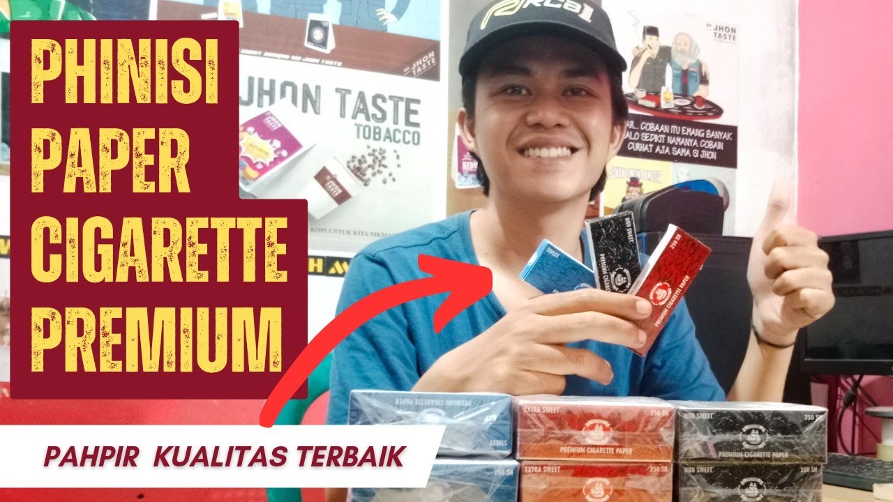 Rekomendasi kertas pahpir bagus, Phinisi premium cigarette paper