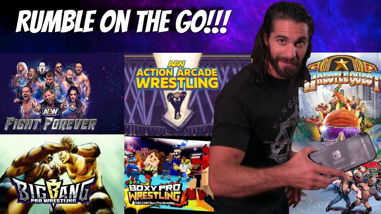 Every Nintendo Switch Wrestling Game Ranked! WORST to BEST!