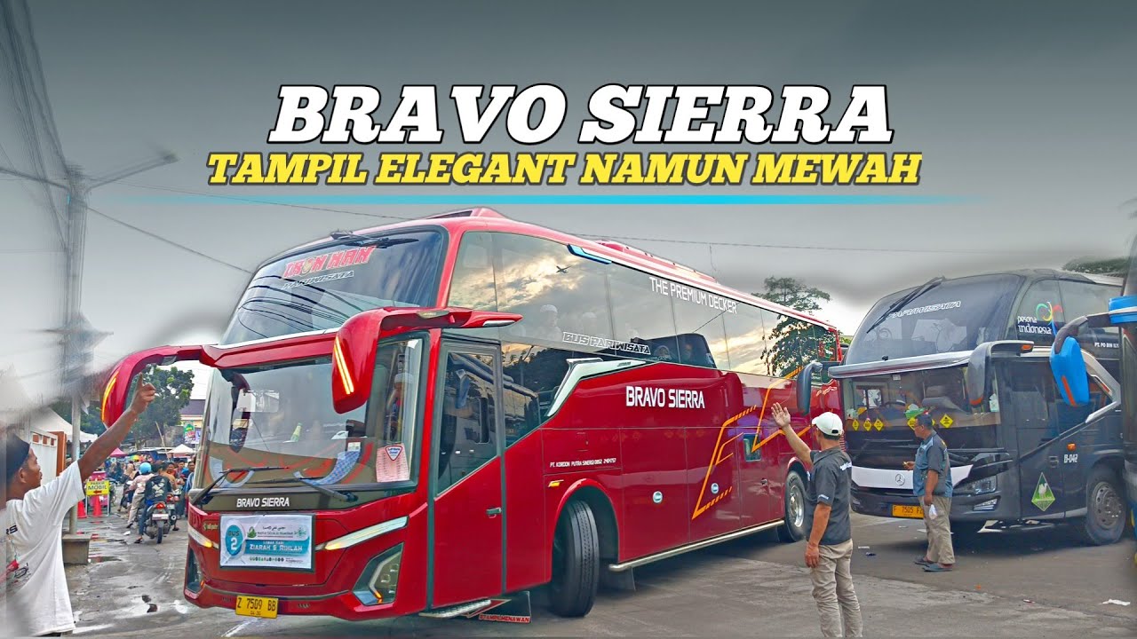 TAMPIL ELEGANT NAMUN MEWAH BUS BRAVO SIERRA JETBUS 5 SHD || Hunting bus pariwisata di wisata religi