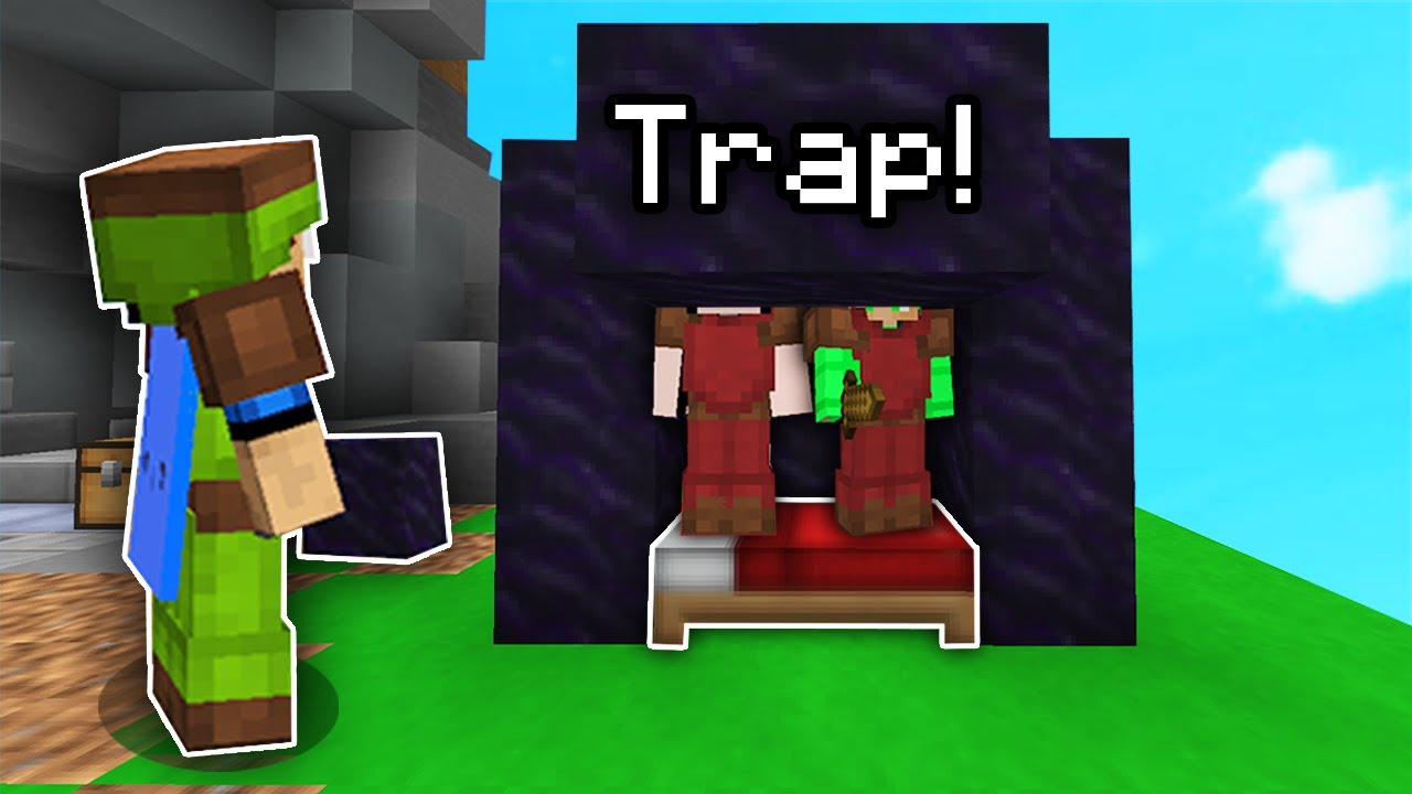 Obsidian Bed Trapping in Bedwars