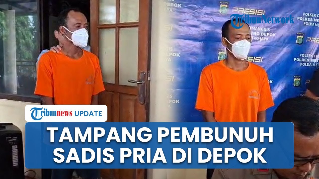 Tampang Bengis Pembunuh Sadis Pria di Tapos Depok gegara Utang Piutang, Jantung Korban Ditikam