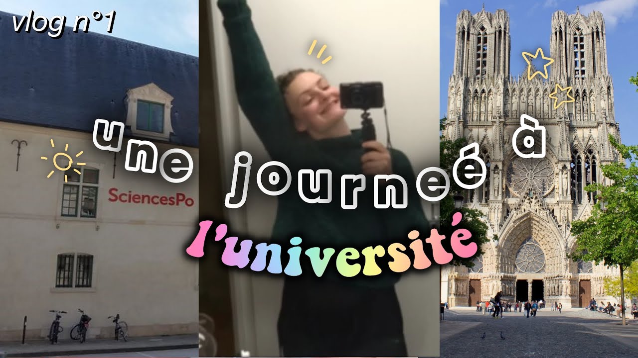 uni vlog 1 | une journée avec moi à Sciences Po (EURAM)