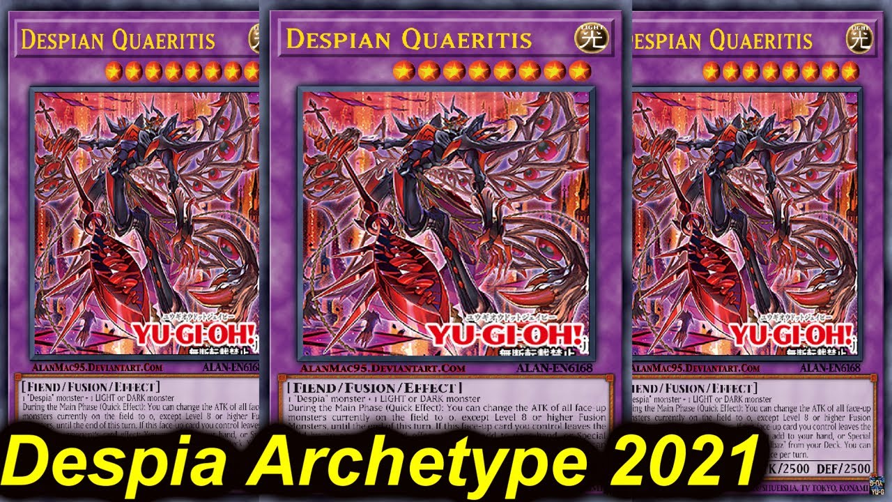 【YGOPRO】DESPIA NEW ARCHETYPE DECK 2021
