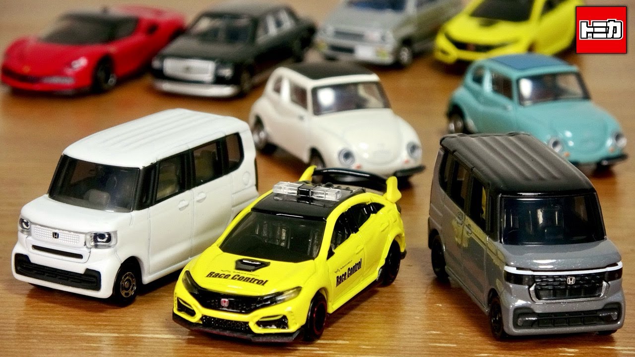 これこそ初回特別仕様！トミカ 2024年6月新作 新車両 ホンダ N-BOX (初回はCUSTOM)・シビック TYPE R レースコントロールカー・トミカプレミアム スバル 360 てんとう虫