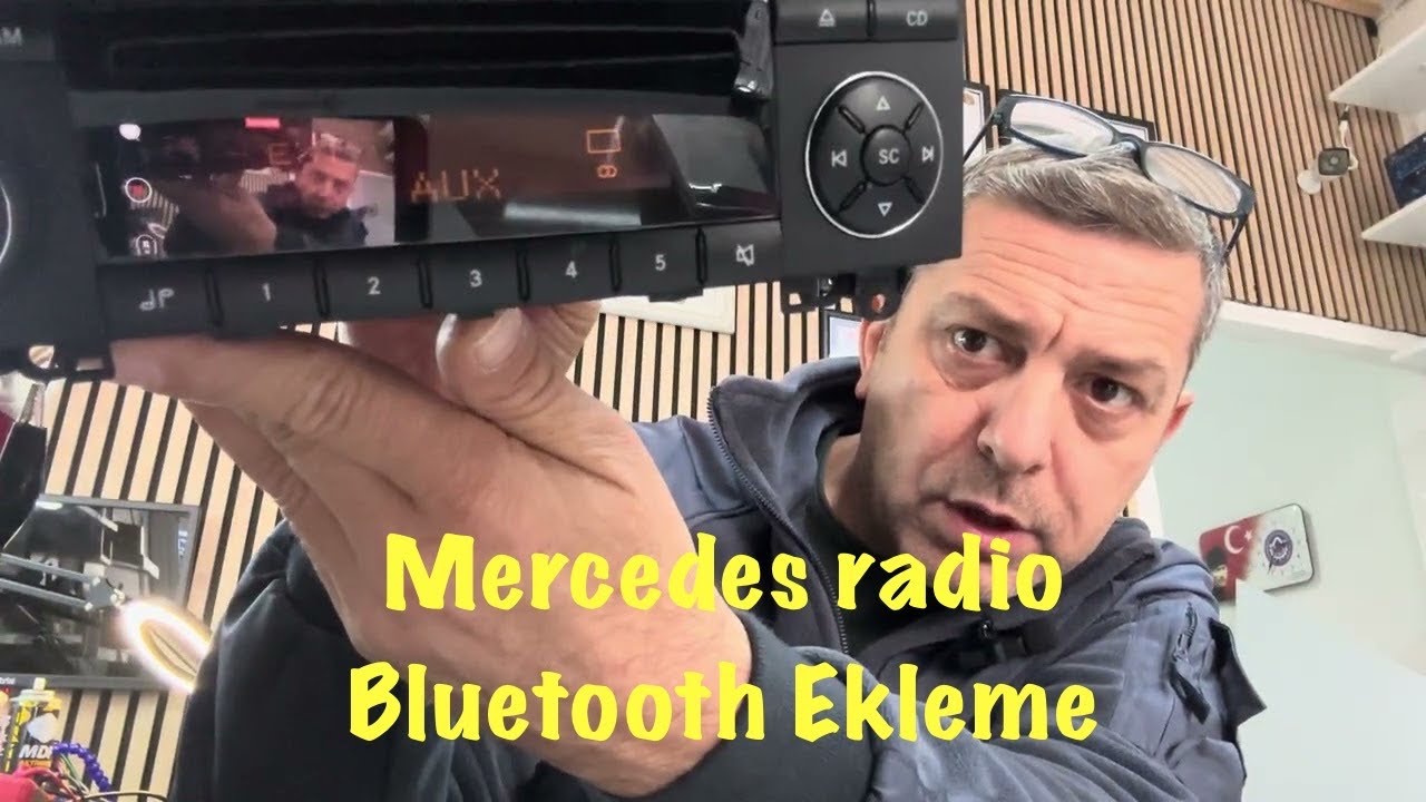 MERCEDES Audio5 Bluetooth Modül Ekleme | BE6086 radio Bluetooth 