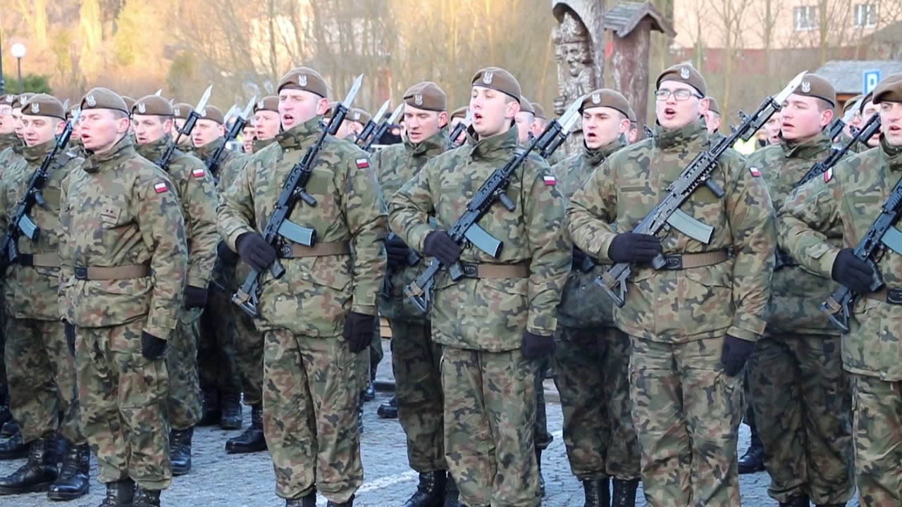 Przysięga żołnieży WOT w Sejnach - 