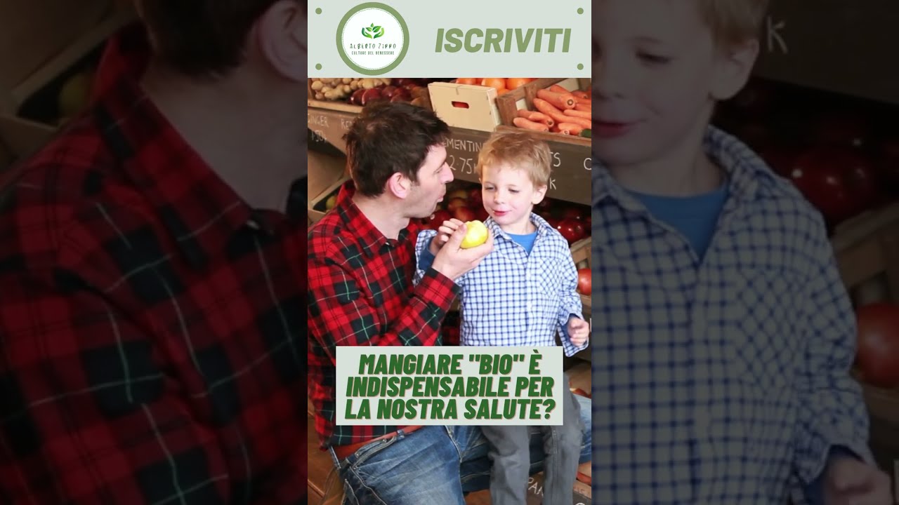 Mangiare cibo BIOLOGICO &egrave; indispensabile per la salute? #shorts