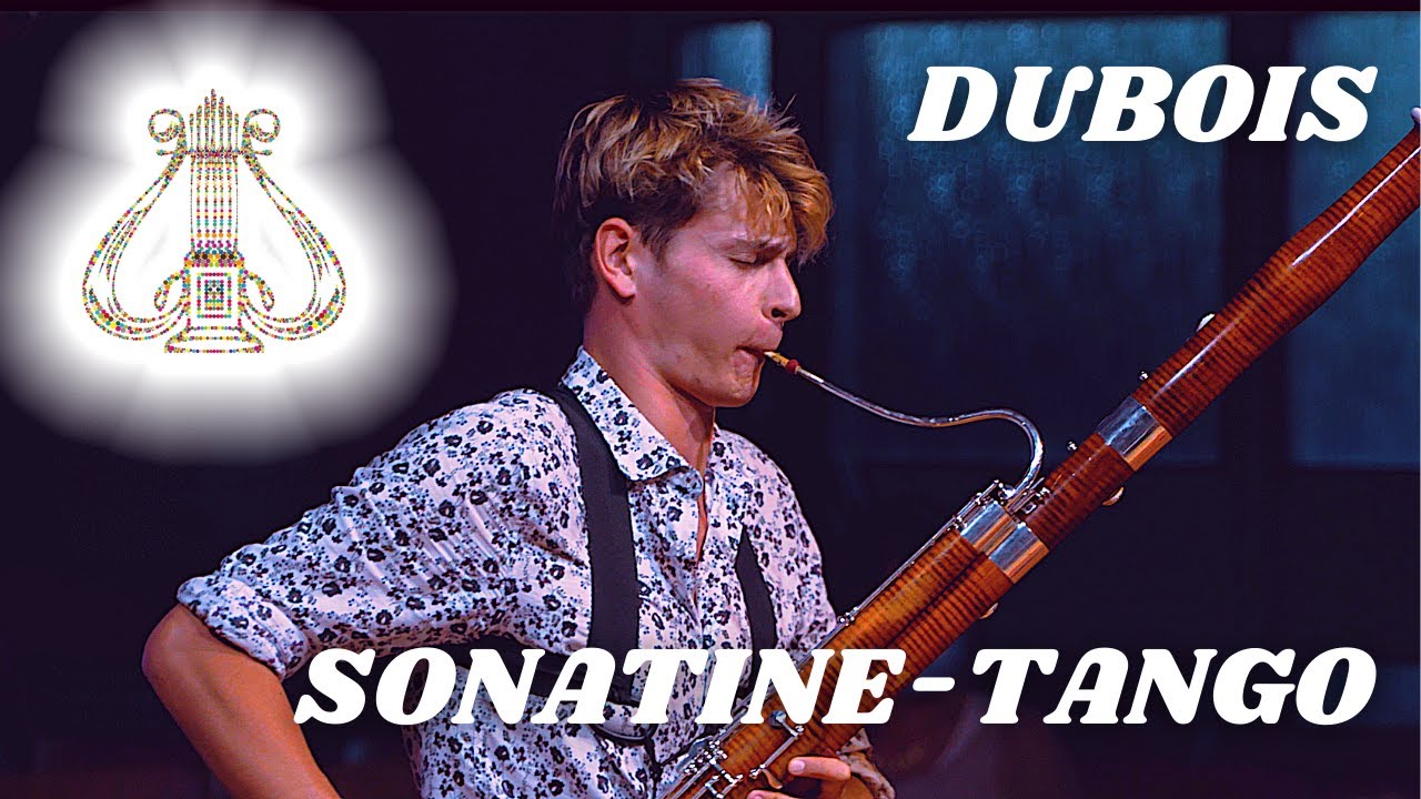 Donatien Bachmann, bassoon and François-Xavier Poizat, piano play Dubois Sonatine-Tango