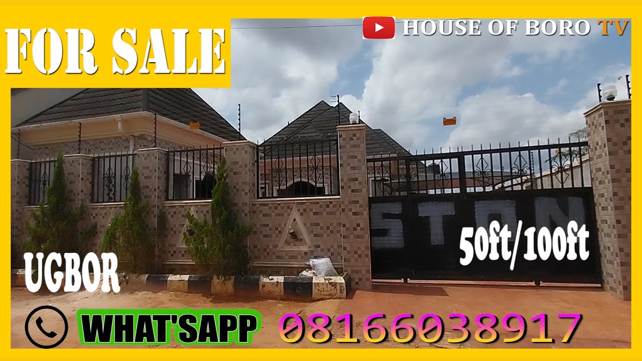 HOUSE FOR SALE IN BENIN CITY, EDO STATE - EMMA MARLBORO / HOUSE FOR SALE IN LAGOS NIGERIA