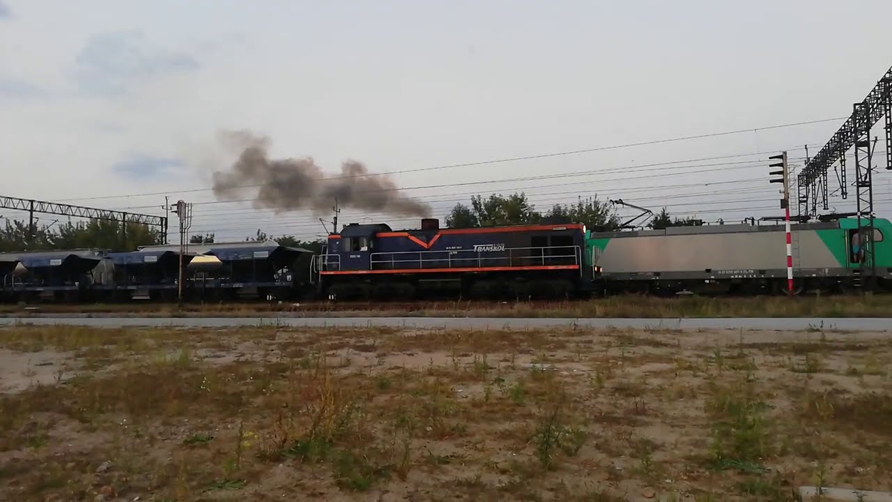[Transkol] TEM2-193 & SM42-2499 z towarowym | Aleksandr&oacute;w Kujawski