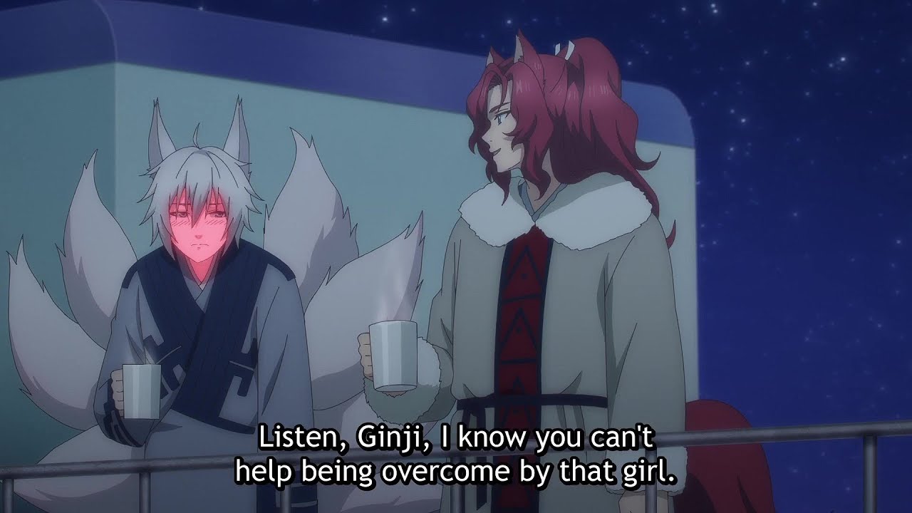 When Ranmaru tells Ginji his feelings for Aoi is too obvious | Kakuriyo no Yadomeshi Ni