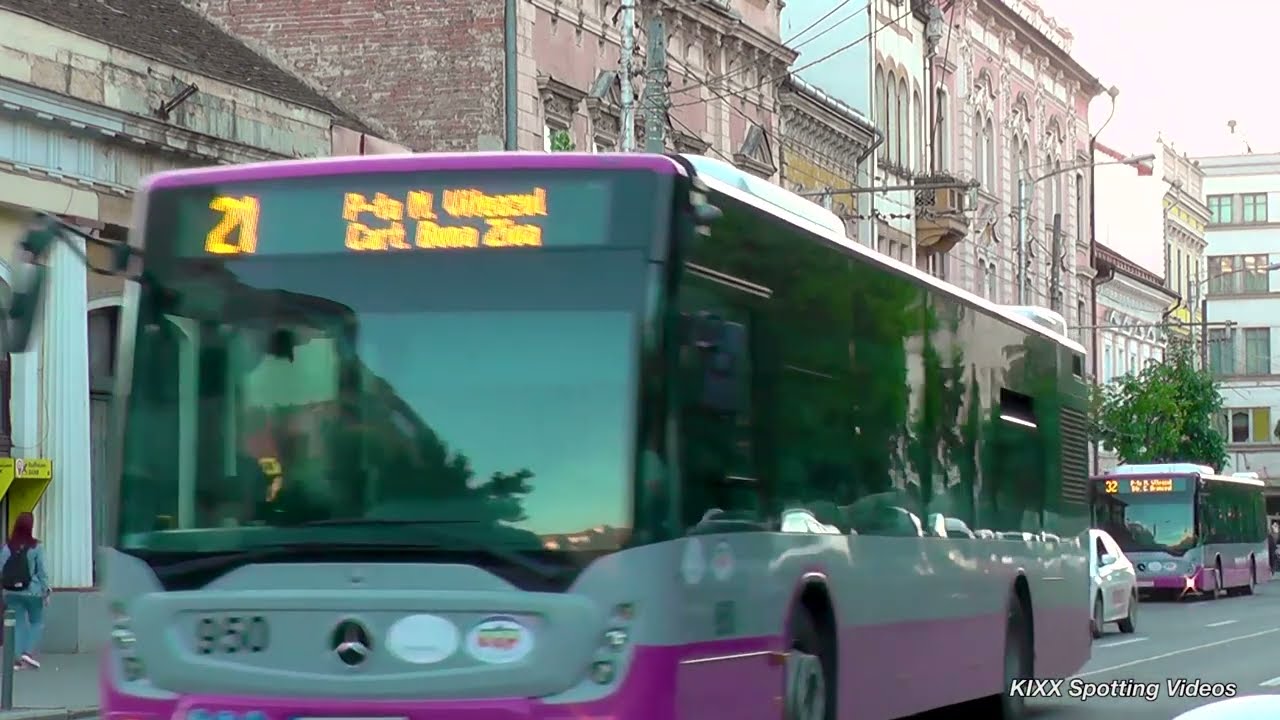 323 Autobuze in Cluj / Buses In Cluj - Timelapse - 18.Mai 2022