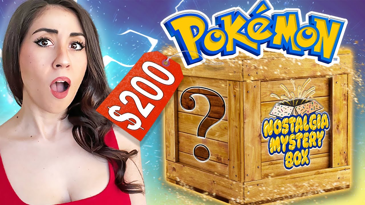 Worth the RISK?! Unboxing Pokemon Mystery Boxes from Nostalgia Mystery Box Co
