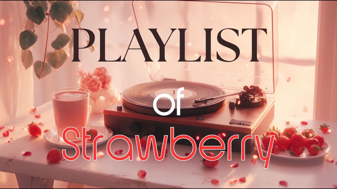 🍓 기분 좋아지는 달콤한 감성 플레이리스트 | 설렘 가득 Strawberry Vibes