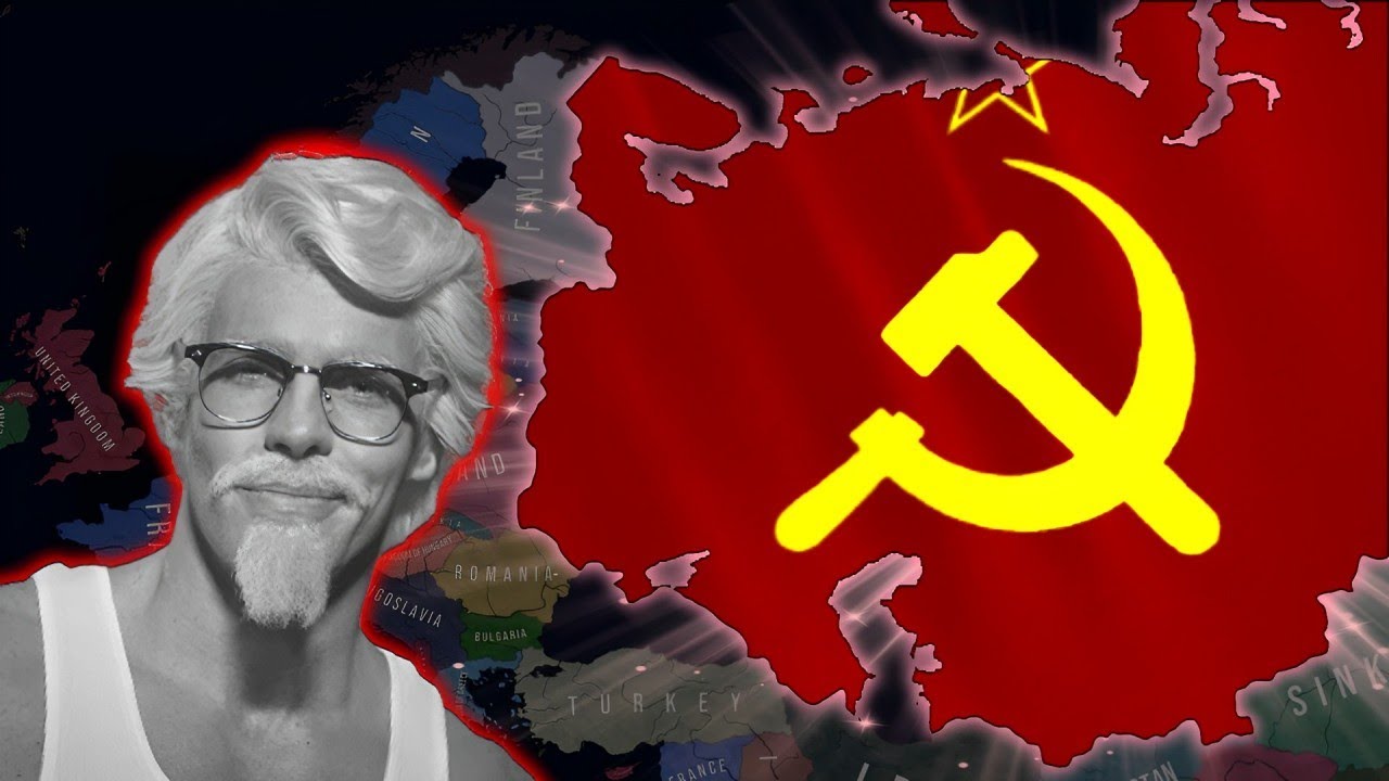 Trotsky Kick Stalin to Lenin! Now He Rules USSR in WW2 - HOI4 AI Only Timelapse