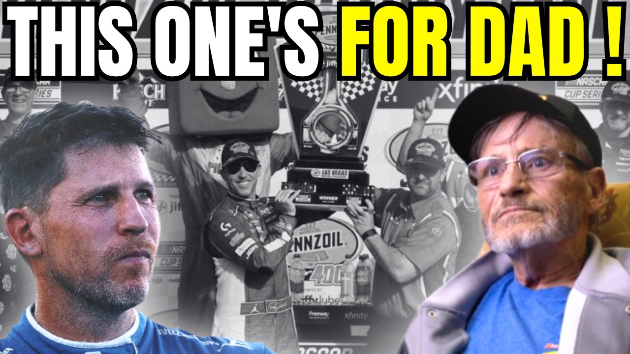 Денни Хэмлин расплакался после эмоциональной победы в Лас-Вегасе | NASCAR 2026