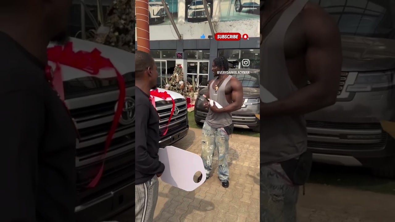 VDM bought a car worth 278 million Naira. CONGRATULATIONS TO HIM