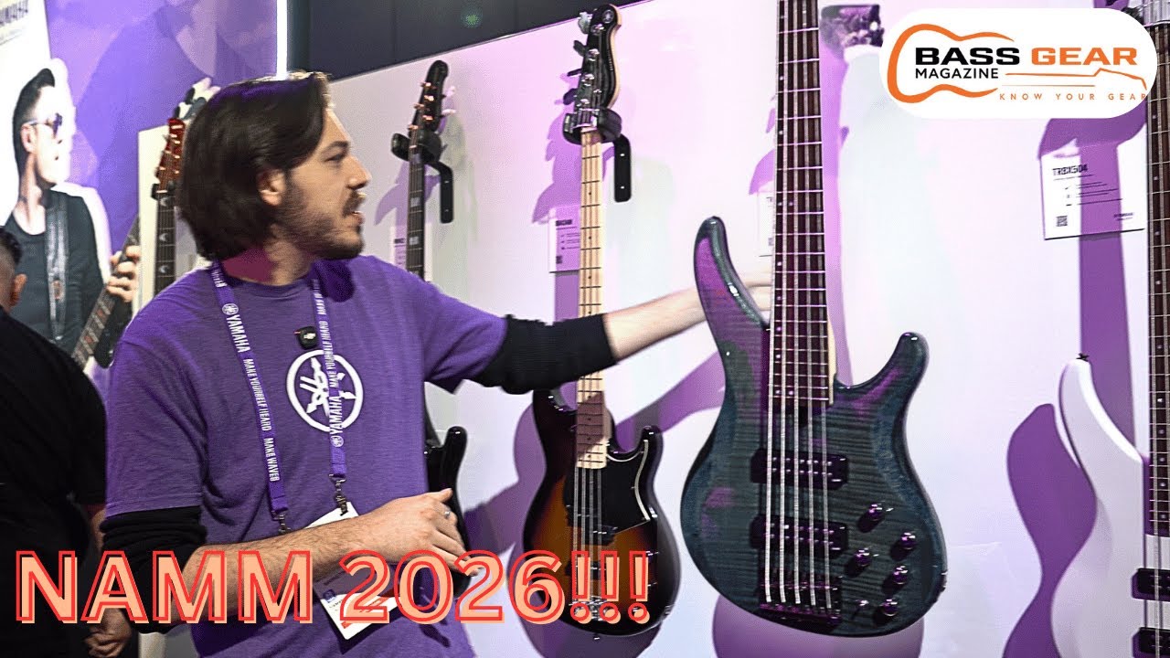 Yamaha Basses! (NAMM 2026)
