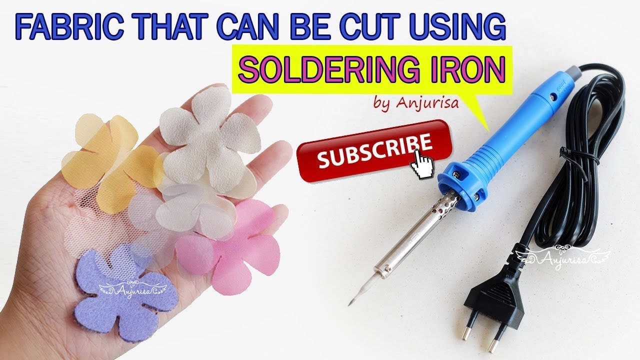 Fabric that Can be Cut Using Soldering Iron || Kain yang Bisa Dipotong dengan Solder
