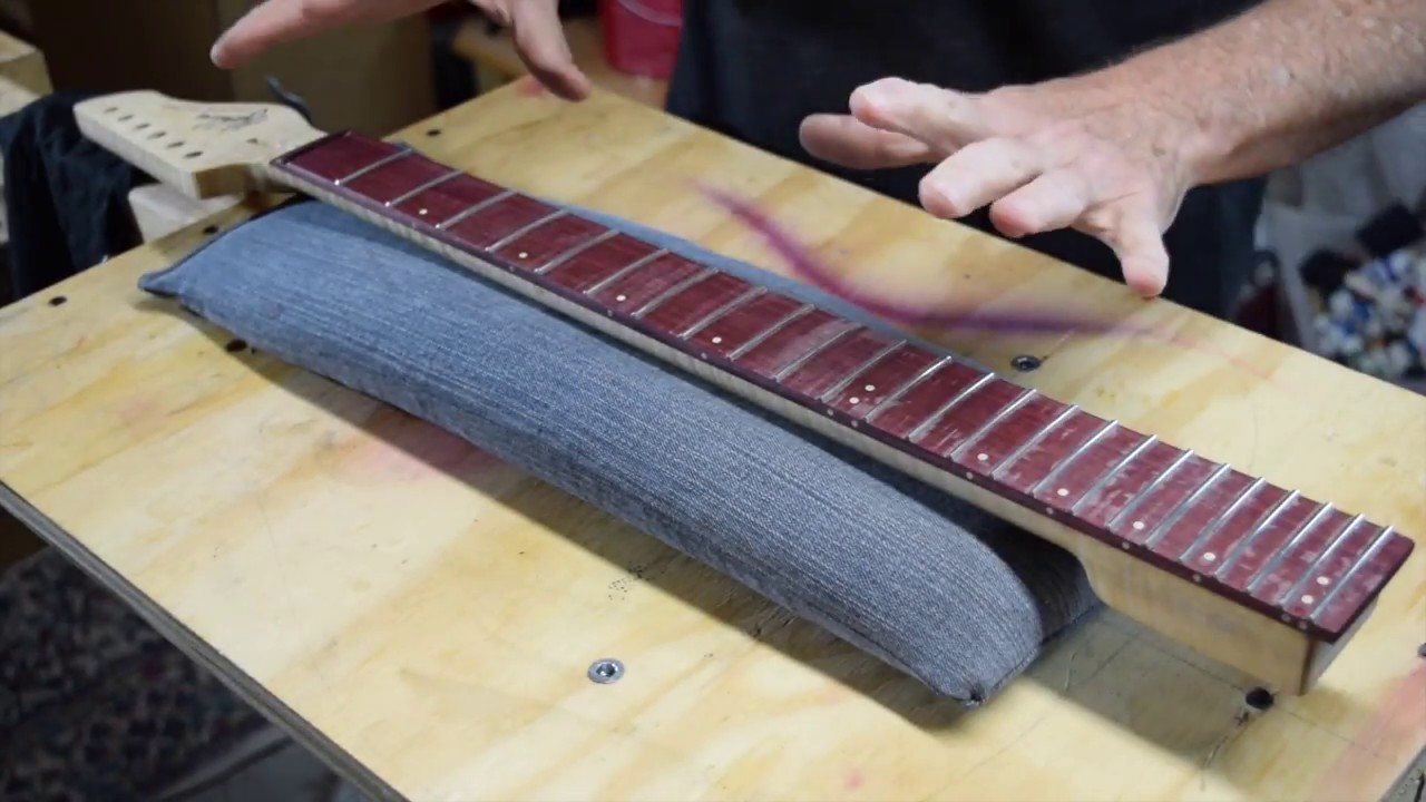 Quick Tips for Luthiers 22 A Cheap and Easy Guitar Neck Support