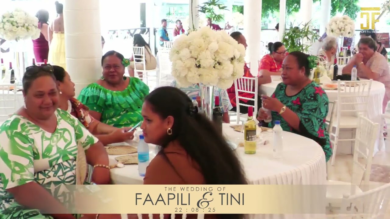 The Wedding of Faapili & Tini Nafo'i