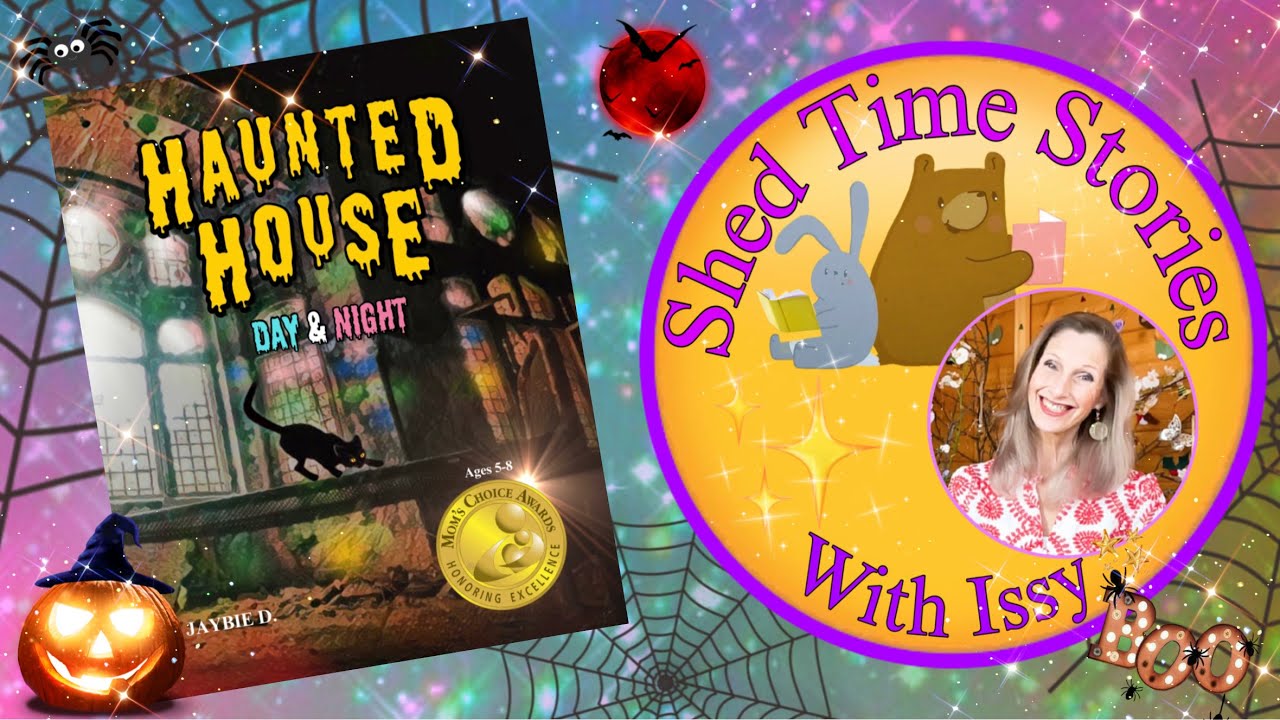 Haunted House Day and Night | Shed Time Stories With Issy