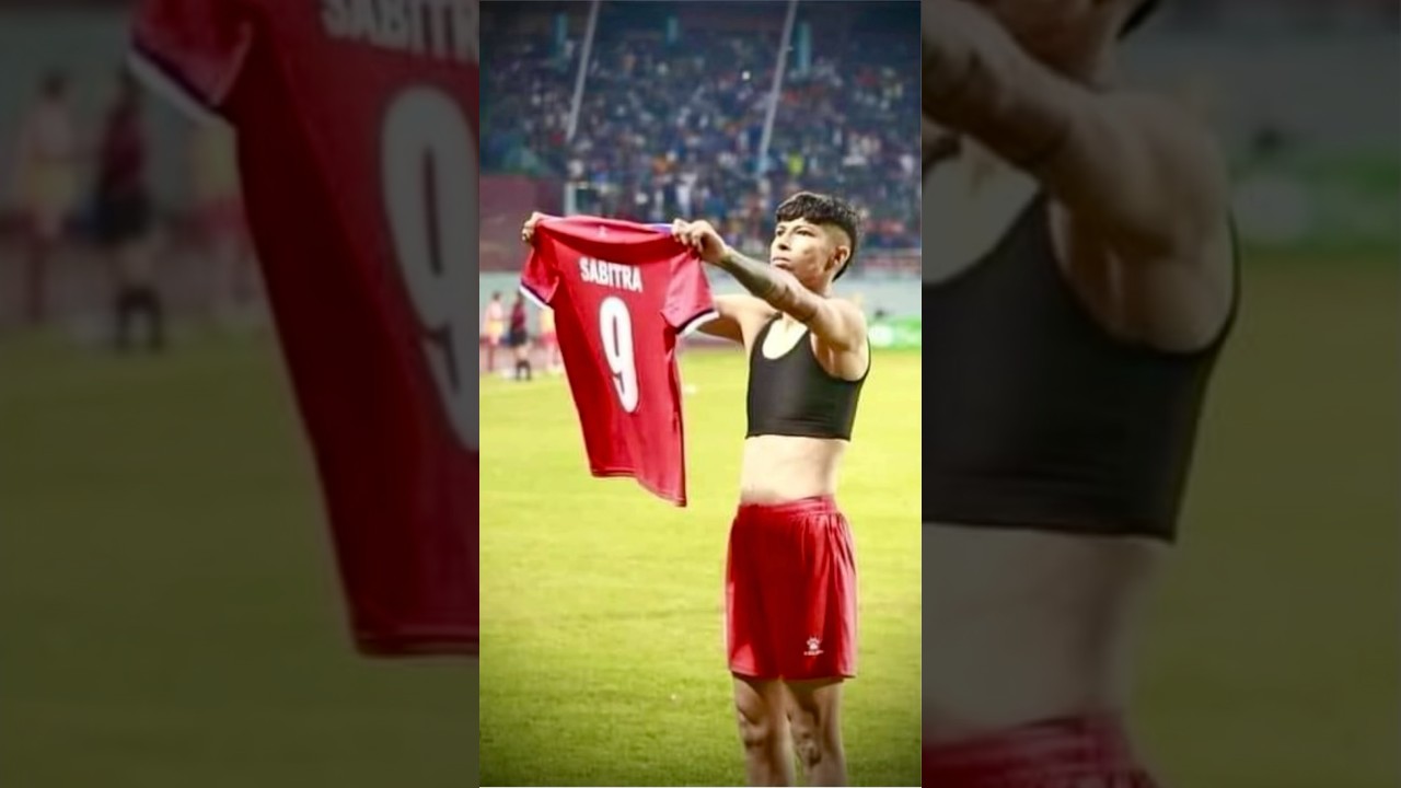 Nepal vs India SAFF women football || Sabitra Bhandari iconic goal 🔥🔥🔥🔥