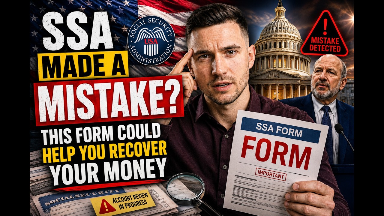 SSA Made a Mistake? This Form Could Help You Recover Your Money