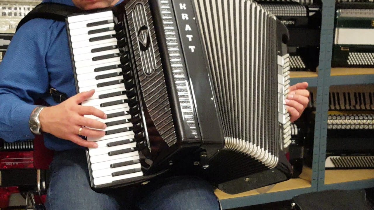 Klangprobe Akkordeon Kratt Karat 425C Cassotto Tipo a mano