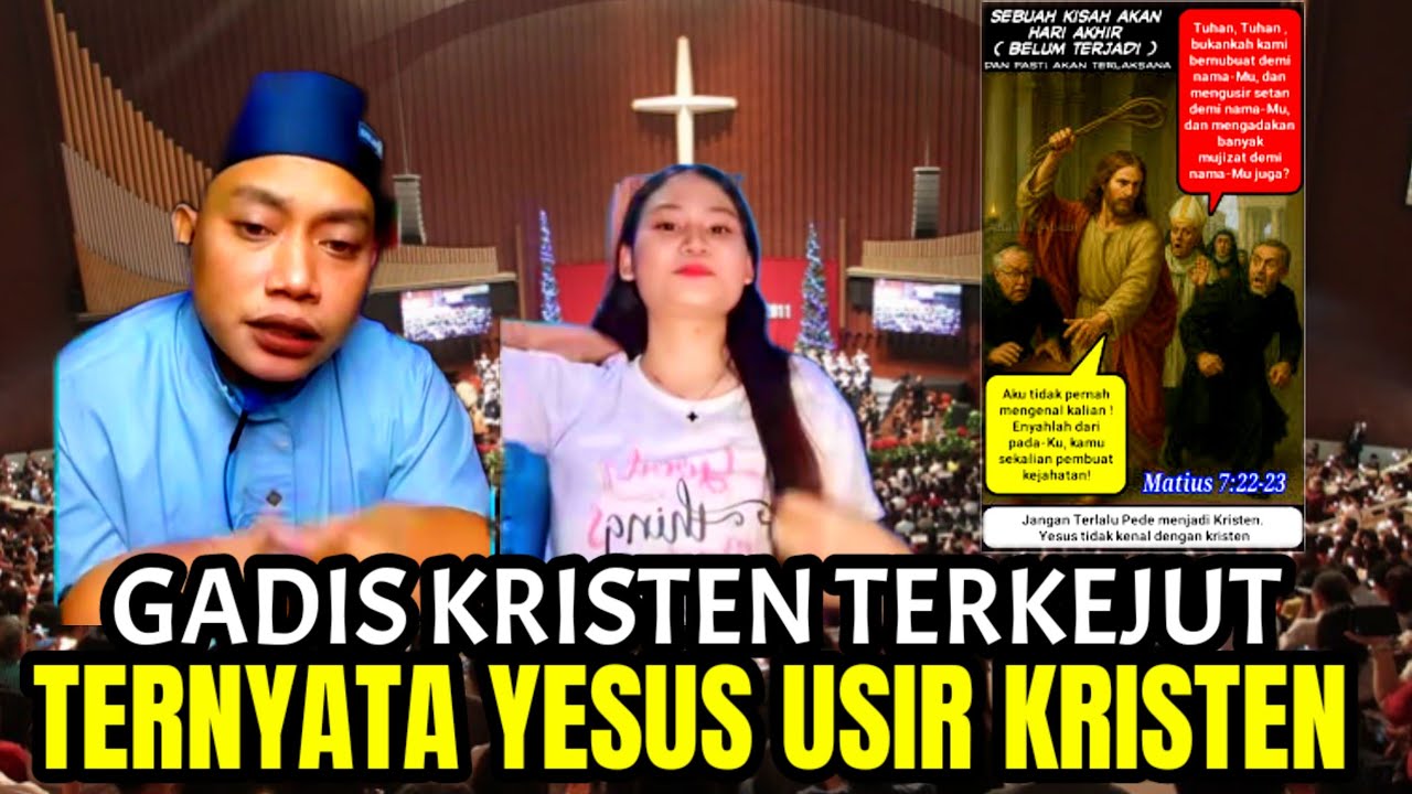 GADIS KRISTEN TERKEJUT TERNYATA YESUS USIR KRISTEN