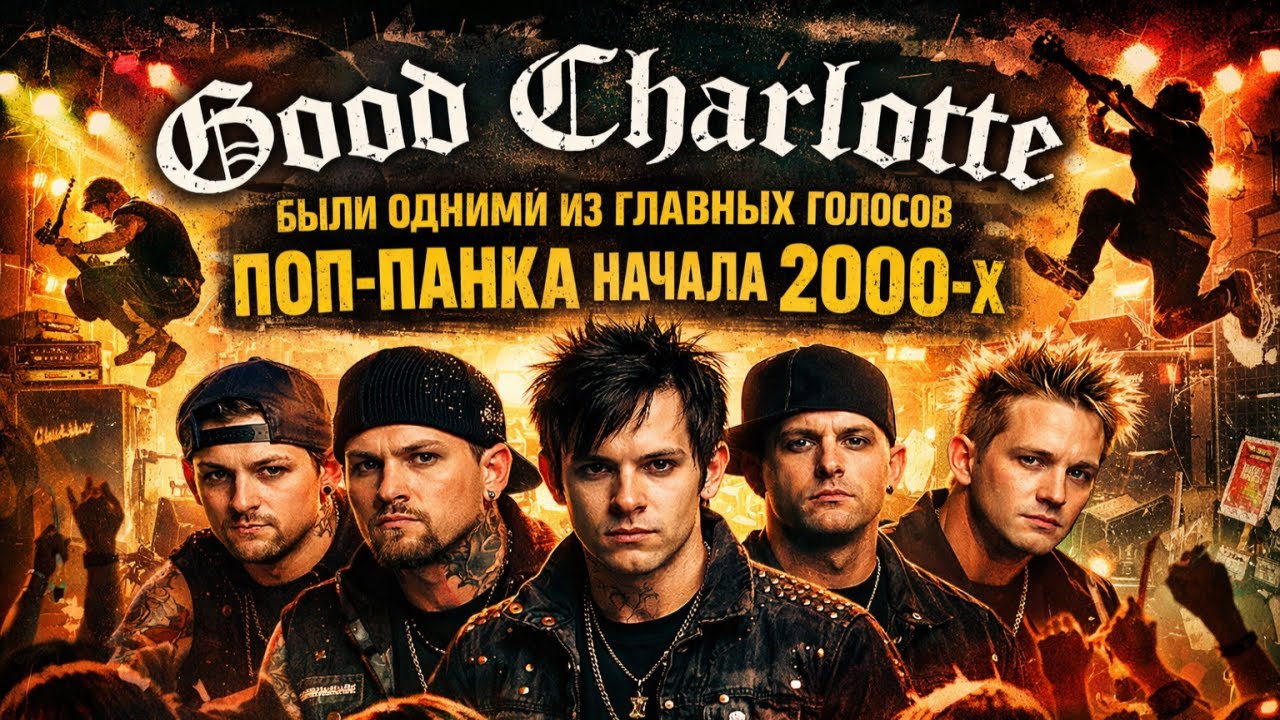 🎸🖤 Что случилось с Good Charlotte?