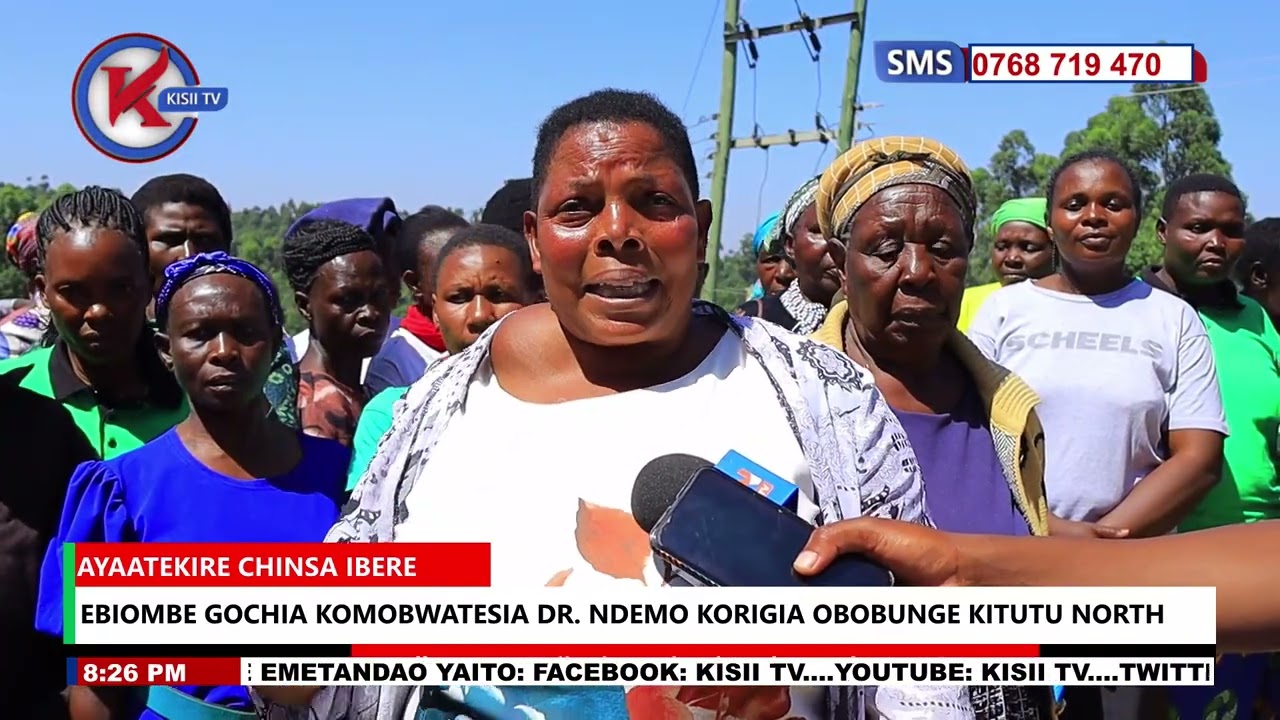 Kitutu Chache groups declare support for Hon. Dr. Alfred Ndemo for MP seat in the constituency
