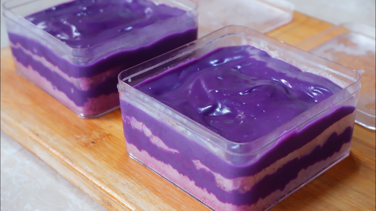 Purple Yam Cake / Ube Halaya Cake in a Box