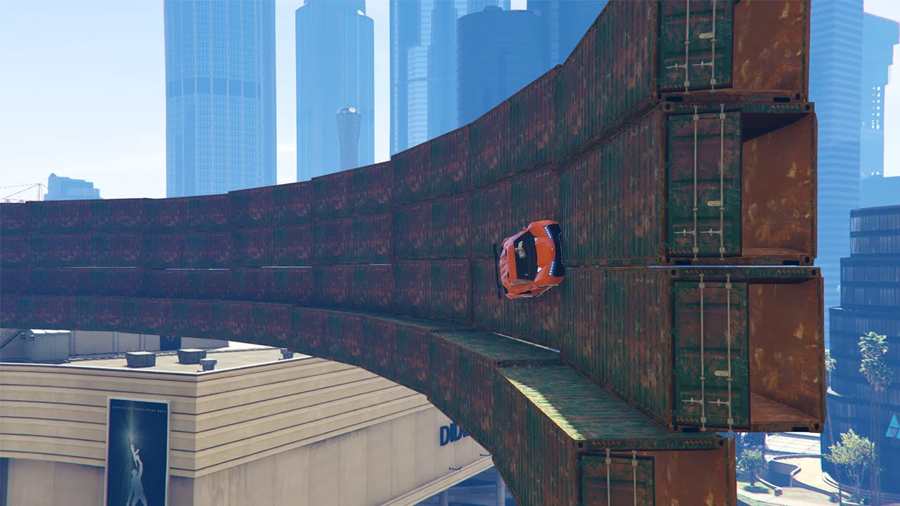 BUILDING TO WALLRIDE! (GTA 5 Funny Moments)