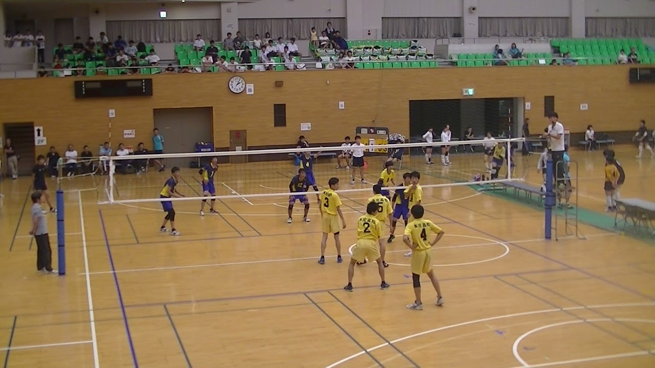 埼玉高校バレー　滑川総合高校対本庄高校