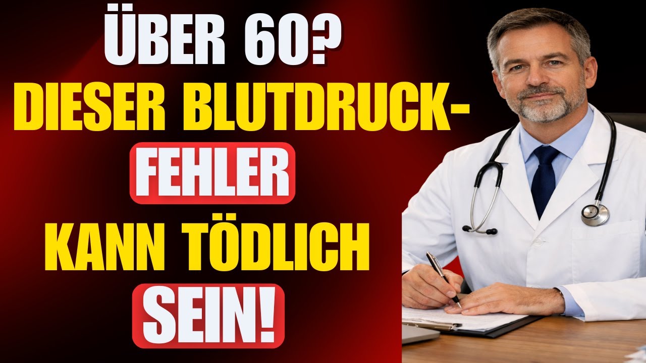 Über 60? Welche Blutdruckwerte sind gefährlich 99 % der Senioren machen diesen Blutdruck Fehler!