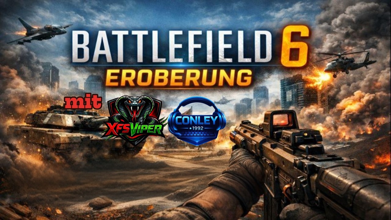Chaotische Runden in BF6 Eroberung mit XFSViper & Conley