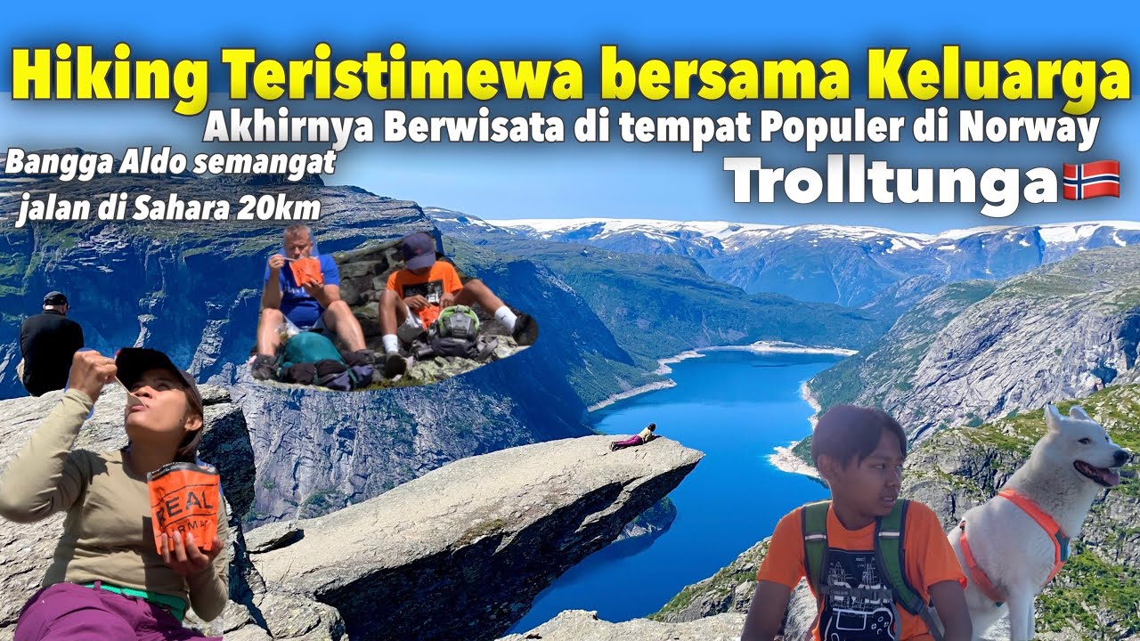 🎒 Hike from Mågelitopp to Trolltunga | Norway’s Most Famous Cliff 🇳🇴
