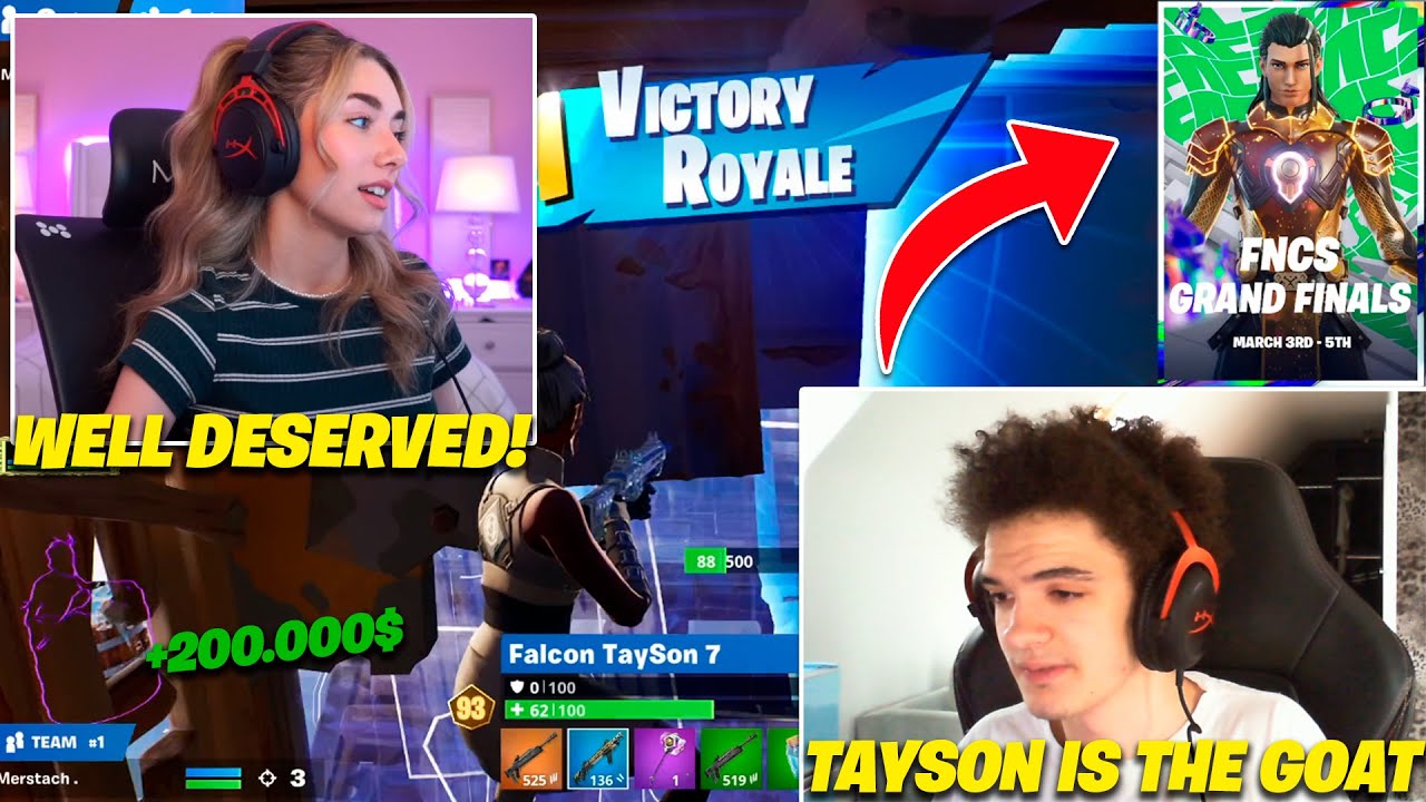 This Is How Tayson & Merstach Won FNCS Chapter 4 Season 1 Finals (Gameplay analysis)