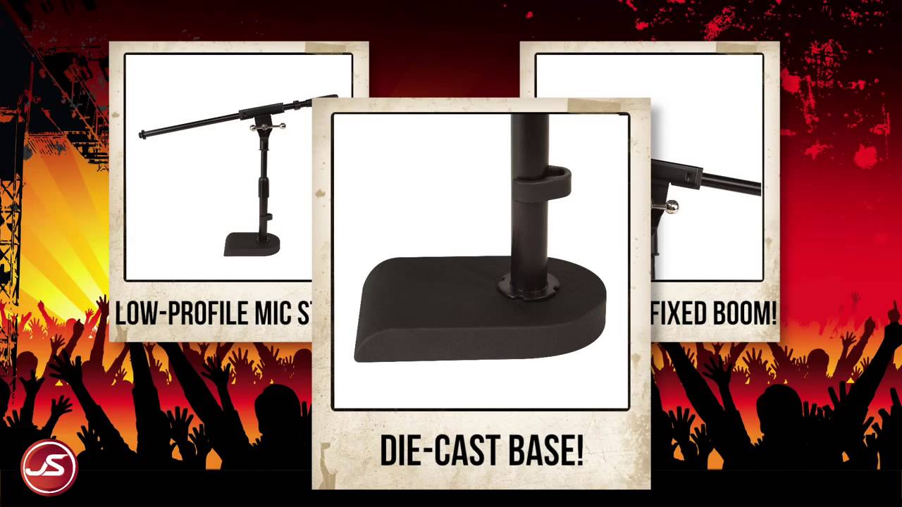 Ultimate Support JS-KD50 Kick Drum / Guitar Amp Mic Stand