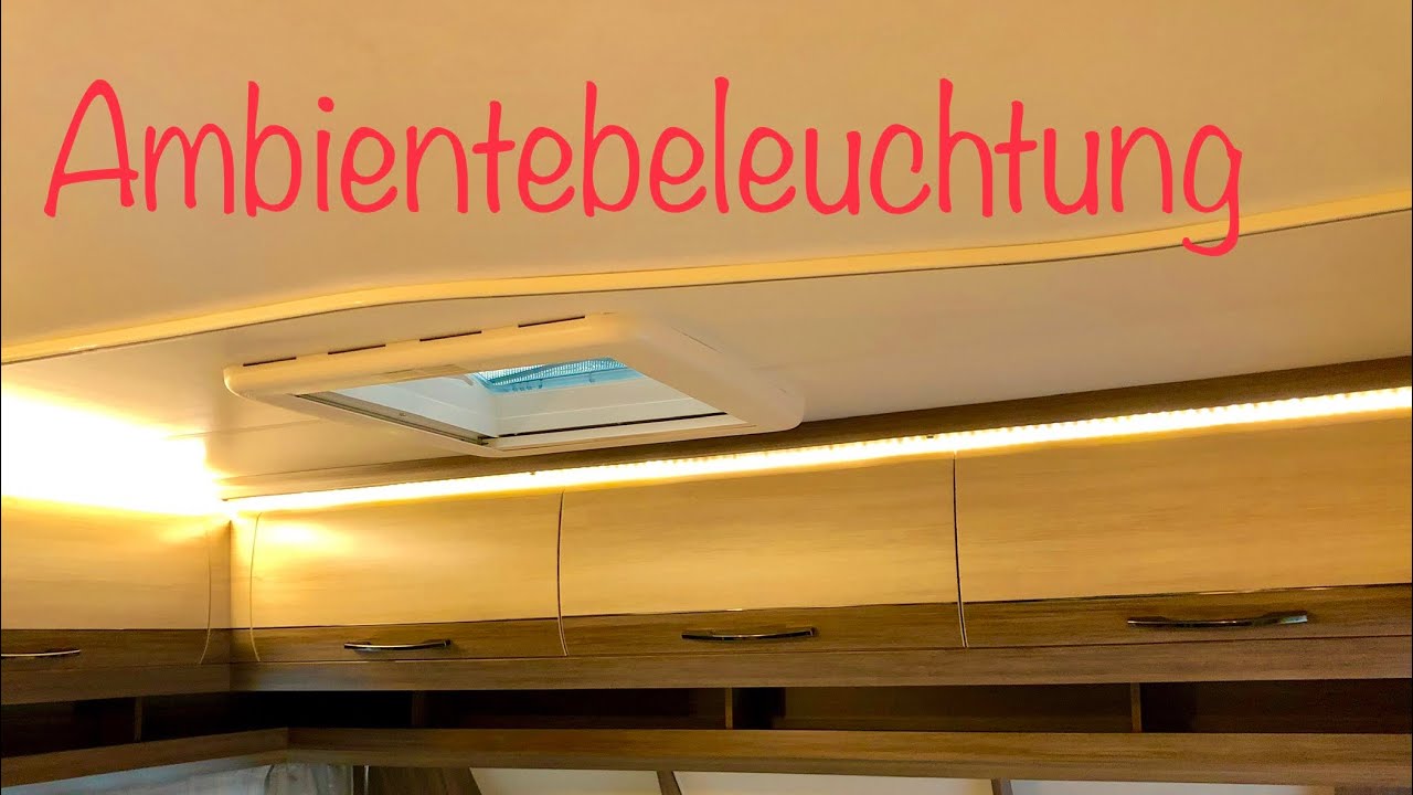 Hobby 545 kmf Ambientebeleuchtung nachgerüstet. Kevin´s Camper #Hobby #Caravan
